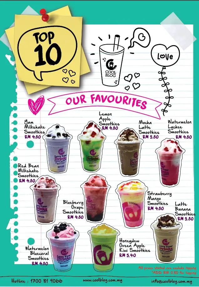 Coolblog Menu Malaysia