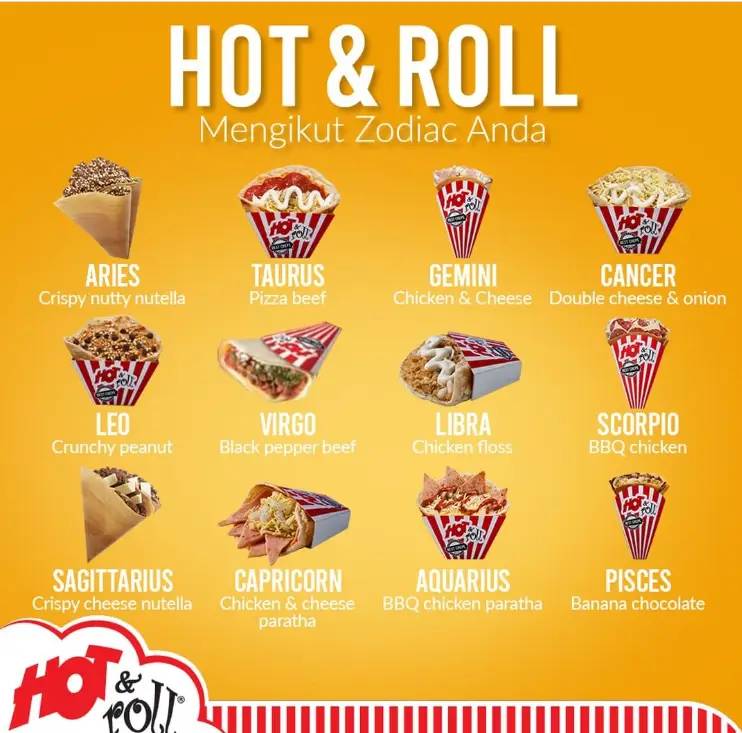 Hot & Roll Menu Malaysia