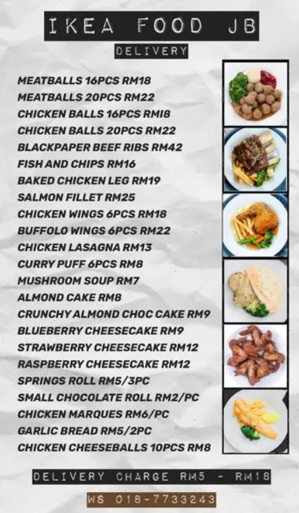 IKEA Menu Malaysia