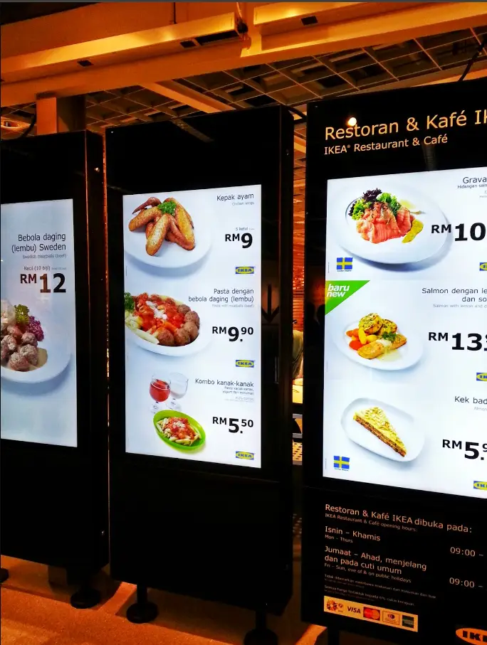 IKEA Menu