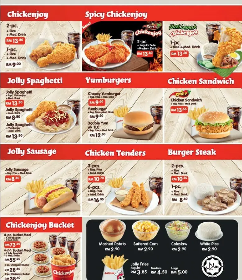 Jollibee Menu Malaysia