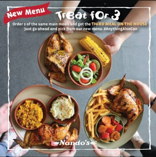 Nando’s Menu