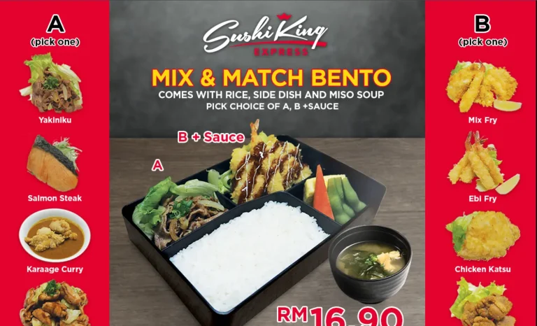 Sushi King Menu