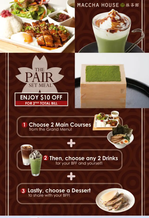 Maccha House Menu