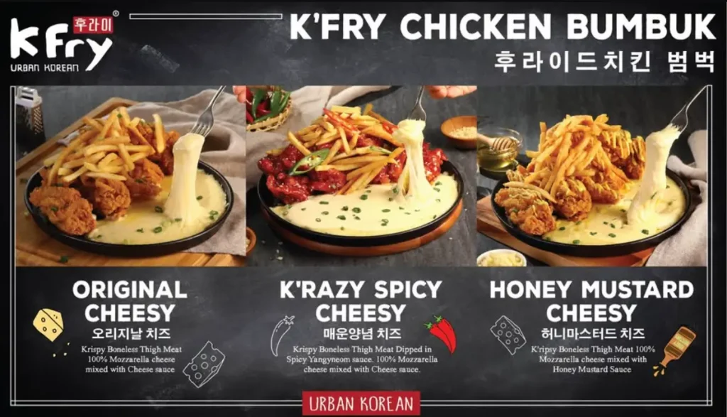 K Fry Menu Malaysia