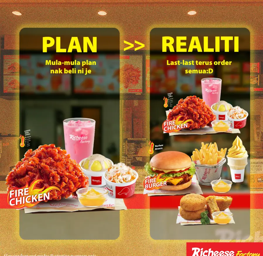 Richeese Factory Menu Malaysia