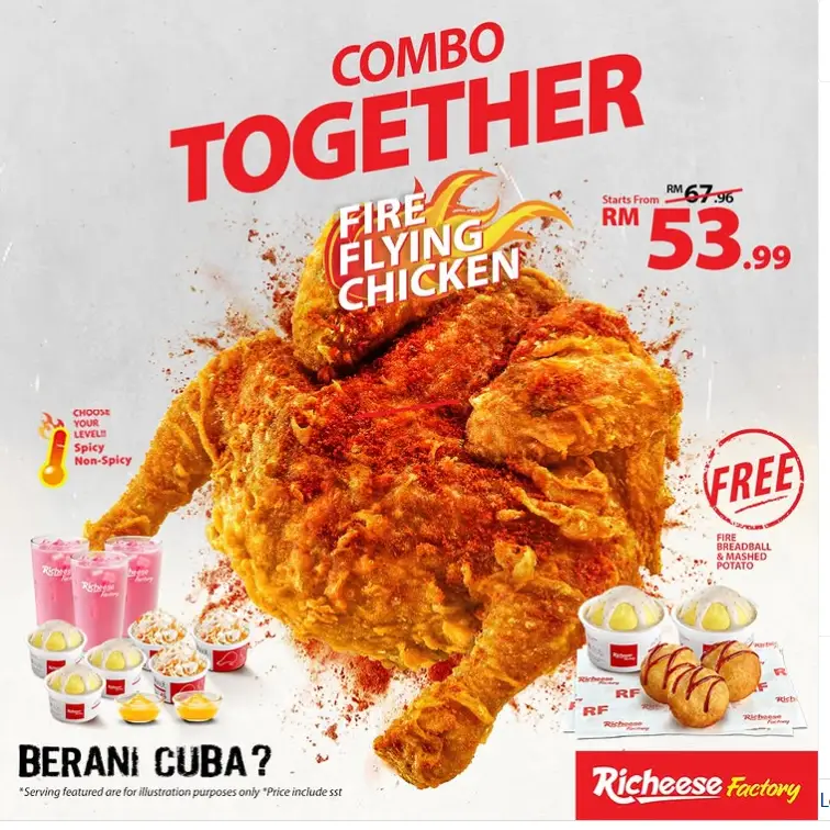 Richeese Factory Menu